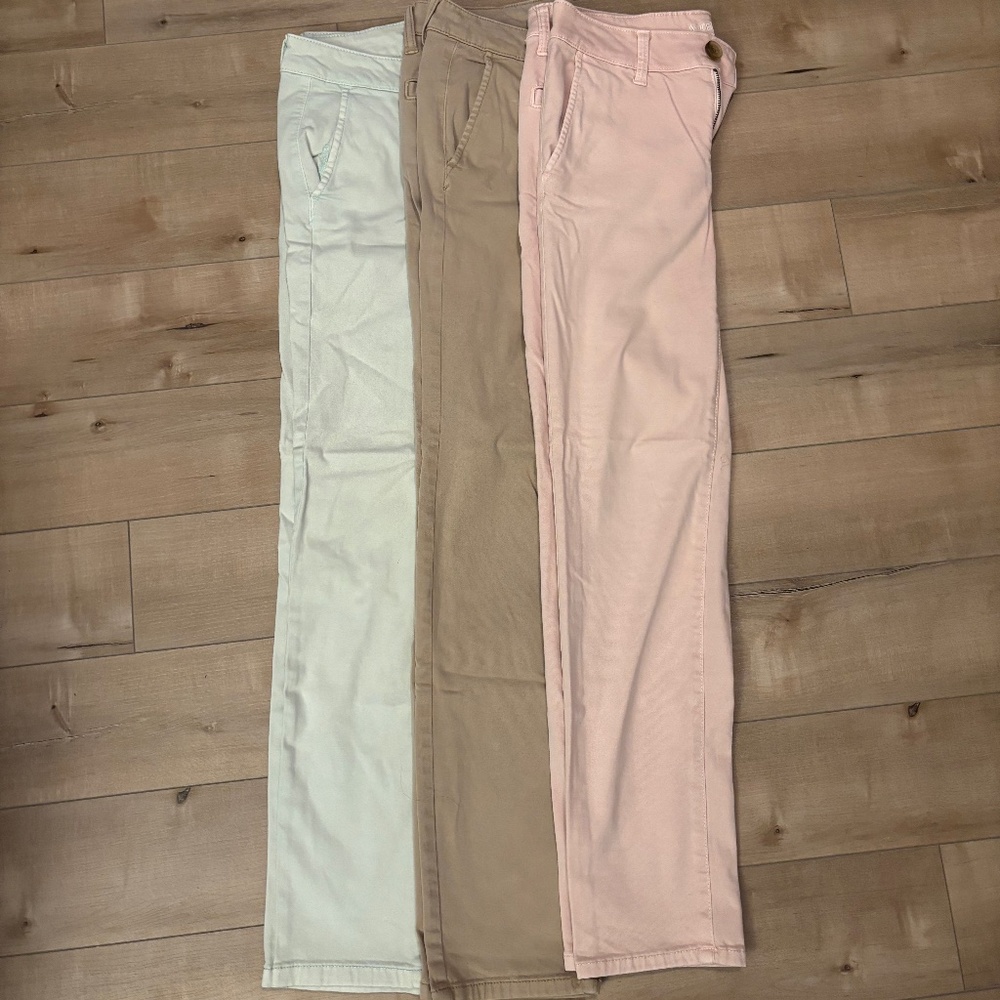 3 Pairs of AEO Skinny Jeans